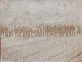 Gruppe von Rheinflößern (Original) 1