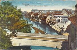 Bamberg - Klein Venedig mit neue untere Brücke 1