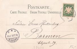 Gruss aus Würzburg (Textseite) 2