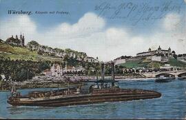 Würzburg mit Mainkuh 1910 1